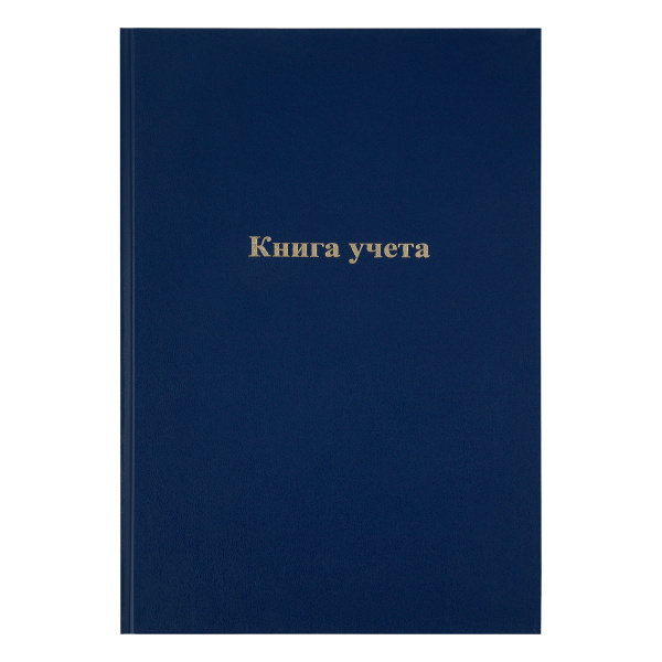 картинка Книга учета А4 192 л. клетка офсет обложка бумвинил OfficeSpace от магазина "Офисные мелочи"