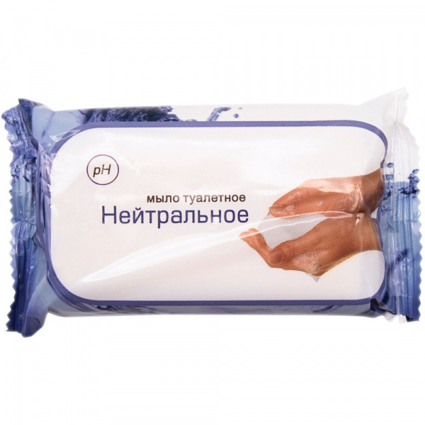 картинка Туалетное мыло 100 г. в обертке Нейтральное от магазина "Офисные мелочи"