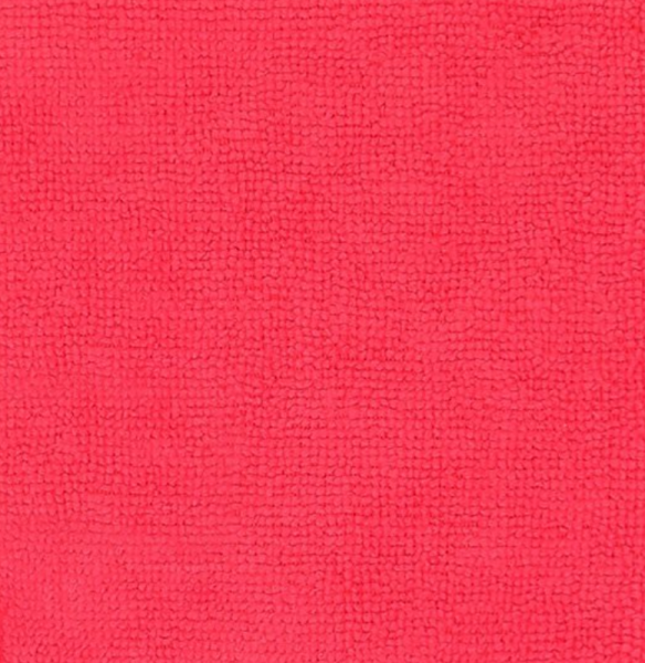 картинка Салфетка микрофибра 40*40 220 г/м2 красная махра от магазина "Офисные мелочи"