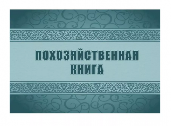 картинка Книга похозяйственная А4 48 л. Учитель-Канц от магазина "Офисные мелочи"