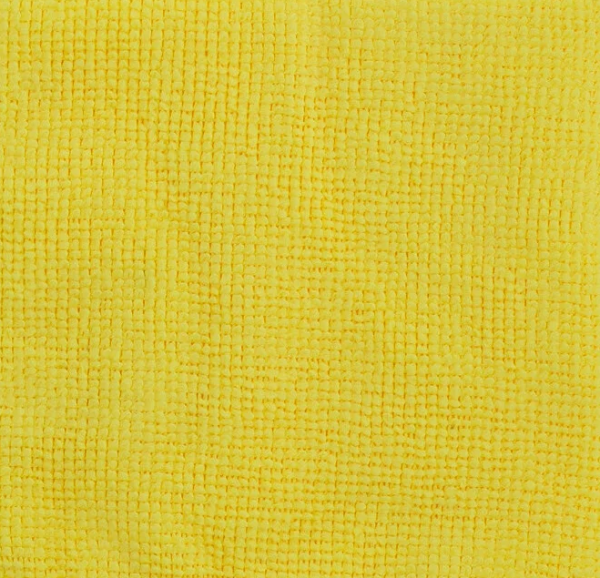 картинка Салфетка микрофибра 40*40 220 г/м2 желтая махра от магазина "Офисные мелочи"