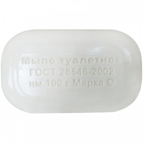 картинка Туалетное мыло 100 г. БЕЗ ОБЕРТКИ Натуральное (Краснодар) от магазина "Офисные мелочи"