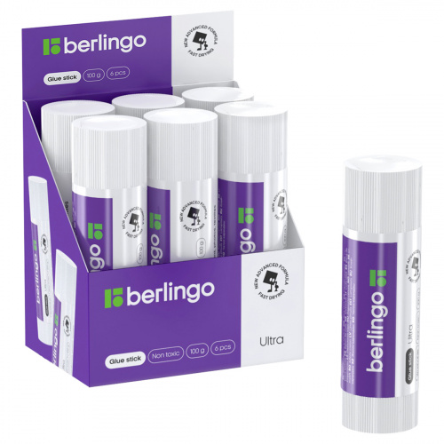 картинка Клей-карандаш 100 г. ПВП Berlingo от магазина "Офисные мелочи"