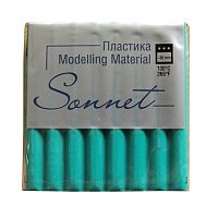 картинка Пластика брус БИРЮЗОВЫЙ 56 гр. ЗХК "Sonnet" от магазина "Офисные мелочи"