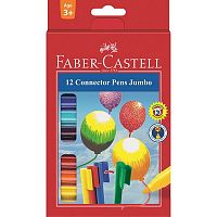 картинка Фломастеры JUMBO 12 цветов Faber-Castell от магазина "Офисные мелочи"
