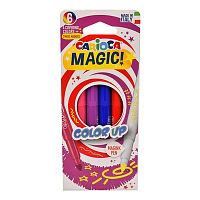 картинка Фломастеры магические 6 цветов + 2 Carioca Magic от магазина "Офисные мелочи"