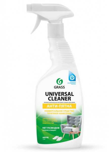 картинка Универсальное моющее средство GRASS Universal Cleaner 600 мл. триггер, Анти-пятна от магазина "Офисные мелочи"