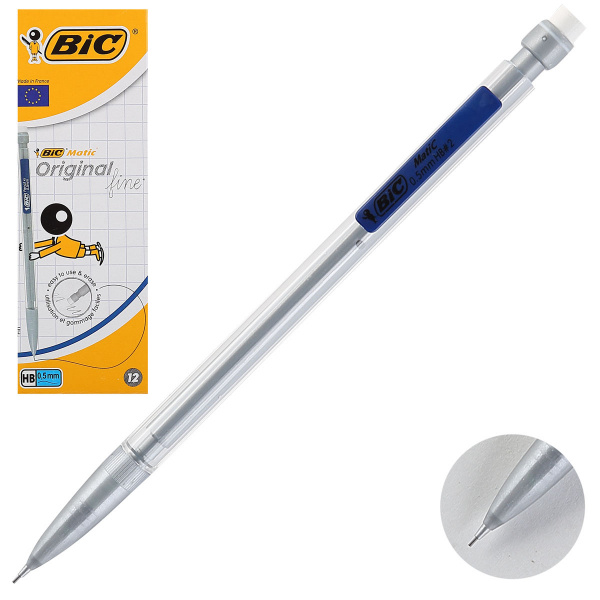 картинка Карандаш автоматический 0,5 мм. BIC "MatiC" от магазина "Офисные мелочи"