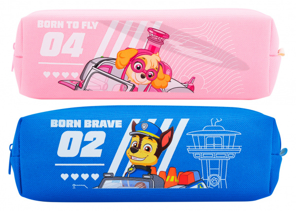 картинка Пенал-тубус квадратный Deli "SuperWings" 205*60*60 текстиль (синий, розовый) от магазина "Офисные мелочи"