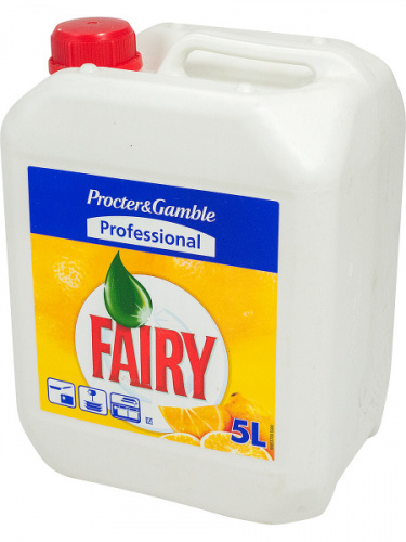 картинка Средство для мытья посуды Fairy 5 л. Лимон от магазина "Офисные мелочи"