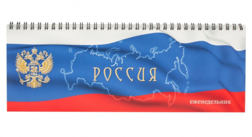 картинка Планинг недатированный картон Attache Economy Госсимволика" 295*100 56 л. от магазина "Офисные мелочи"