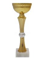 картинка Кубок 8088C 22 см. Металл + пластиковые элементы от магазина "Офисные мелочи"